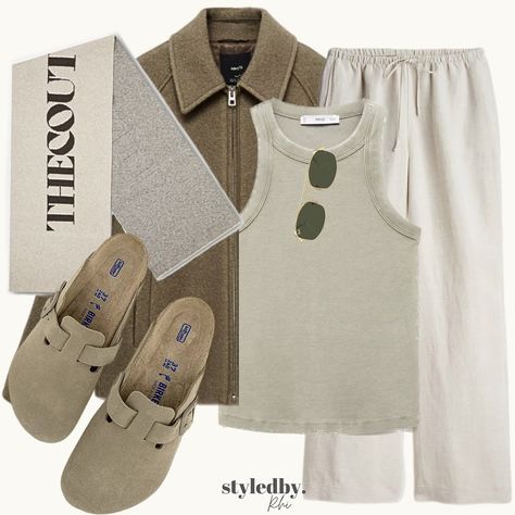 earthy tones alwaysss🪵 Comment SHOP below to receive a DM with the link to shop this post on my LTK ⬇ https://liketk.it/4SAAd #style #autumnfashion #autumnoutfit #beige #khaki #mango #hm #birkenstocks #fashioninspo Stylish Work Outfits, Autumn Outfit, Work Outfits, Earthy Tones, Birkenstock, Work Outfit, Dream Closet, Autumn Fashion, Mango