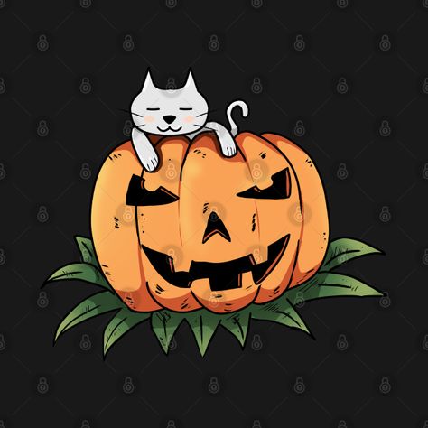 Pumpkin Rabbit, Cat On Pumpkin, Superhero Logos, Tshirt Designs, T Shirts, T Shirt