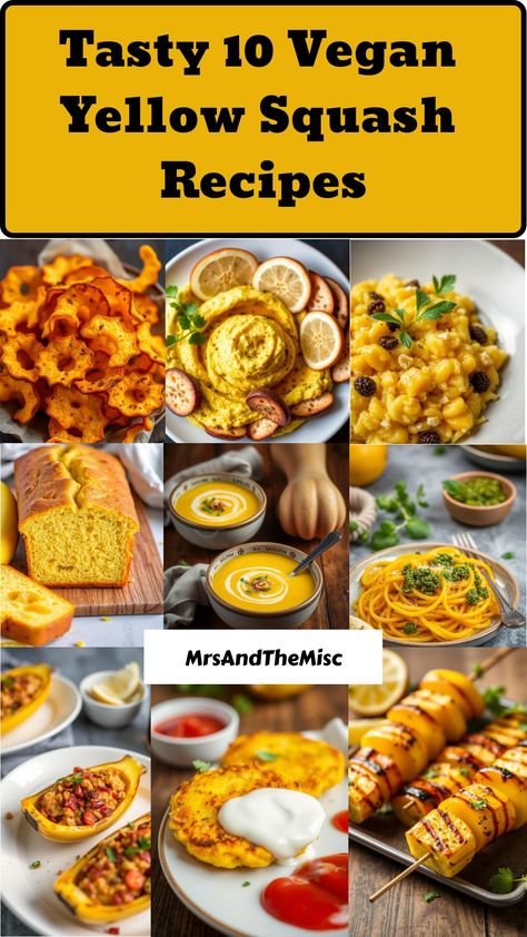 Elevate your plant-based cooking with these golden squash recipes Vegan Yellow Squash Recipes, Yellow Squash Chips, Squash Noodles, Ube Recipes, Yellow Squash Recipes, Vegan Chef, Vanilla Ice Cream Recipe, Toasted Pumpkin Seeds, Yellow Squash