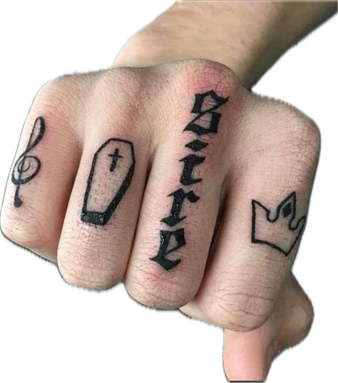 Tattoo Fin, Finger Tattoo, Black Work, Finger Tattoos, Old English, Blackwork, Tatting, Tattoo Ideas, Tattoos