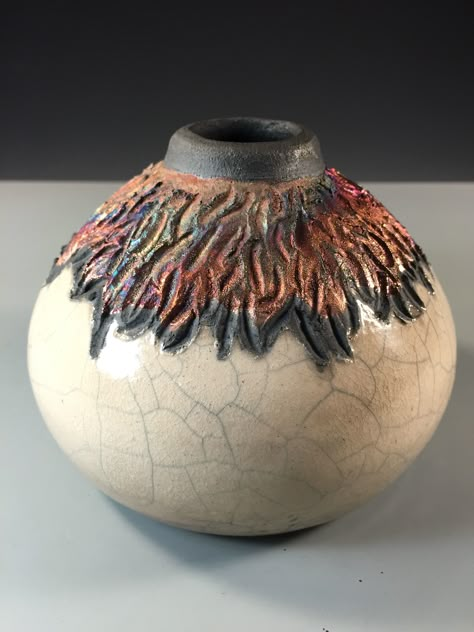 Raku Pottery Ideas, Organic Pottery, Pottery Raku, Raku Ware, Brown Clay, Southwestern Boho, Raku Ceramics, Raku Pottery, Hand Built Pottery