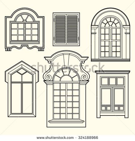 House Window Grill Design, Architecture Elements, Door And Window Design, Vastu House, Classic Window, Interior Design Drawings, Mini Houses, Window Grill Design, Window Grill