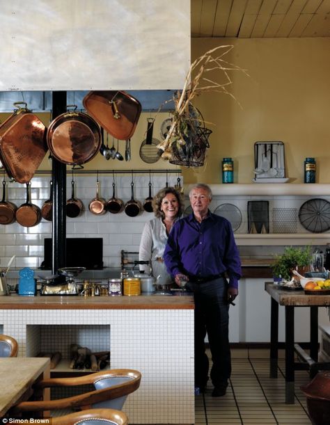 Terrence Conran Interiors, Terence Conran Kitchen, Terence Conran Interiors, Mixed Flooring, Terrence Conran, Charleston Kitchen, France House, Terence Conran, Countryside House