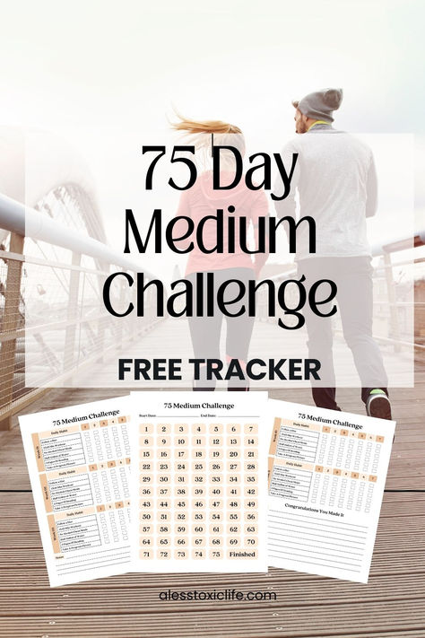 75 Day Medium Challenge 75 Day Diet Plan, 75 Glow Up Challenge, 75 Days Challenge Checklist, 75 Medium Challenge Diet, 75 Love Challenge, Medium 75 Challenge, 75 Medium Challenge Tracker Free, 75 Hard Challenge Workout Plan, 75 Medium Challenge Rules