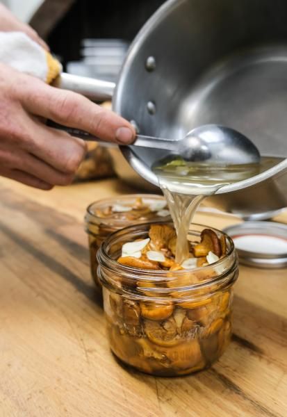 Pickled Chanterelle Mushrooms, Pickling Liquid Recipe, Pickling Spice, Salad Spinner, How To Eat Better, Off The Beaten Path, Canning Recipes, Mean It, Pickles