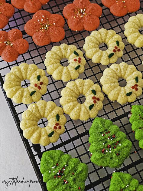 Christmas Spritz Cookie Recipe