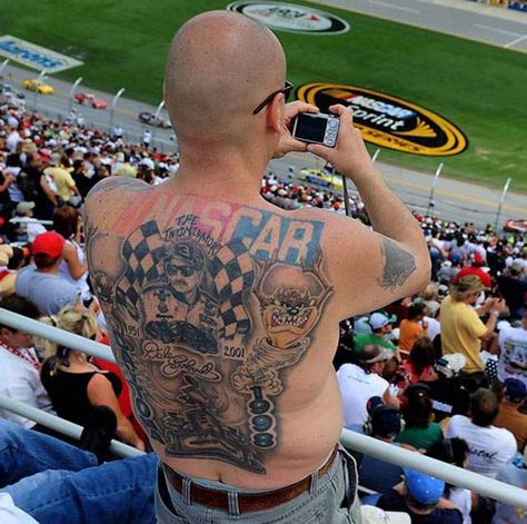 nascar back tat Nascar Tattoo, Sport Tattoos, Racing Tattoos, Celebrity Updates, Dale Jr, Boy Tattoos, Nascar Drivers, Dale Earnhardt Jr, Weird Pictures