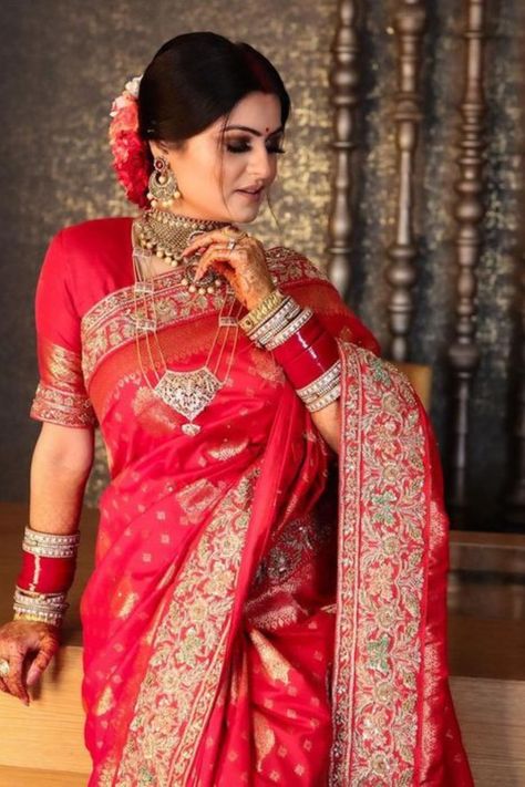 Introducing latest Karwachauth outfits for Brides #weddingbazaar #indianwedding #karwachauthoutfits #karvachauthoutfits #karwachauthsaree #karwachauthlook #karwachauthlookideas #karwachauthdress #karwachauthlookinlehenga #karwachauthsaree #karwachauthredsaree #karwachauth2023 #karwachauthsuits #karwachauthsareestyle #karwachauthsareefirst #karwachauthsareenewlymarried #karwachauthsareemodern #karwachauthsareebollywood #karwachauthsareepink #karwachauthsareesilksaree #karwachauthdress Karvachauth Look, Karwa Chauth Dress, Karwa Chauth Look, Karwachauth Look, Diwali Dresses, Bridal Chura, Simple Saree Designs, Anarkali Lehenga, Indian Bride Outfits