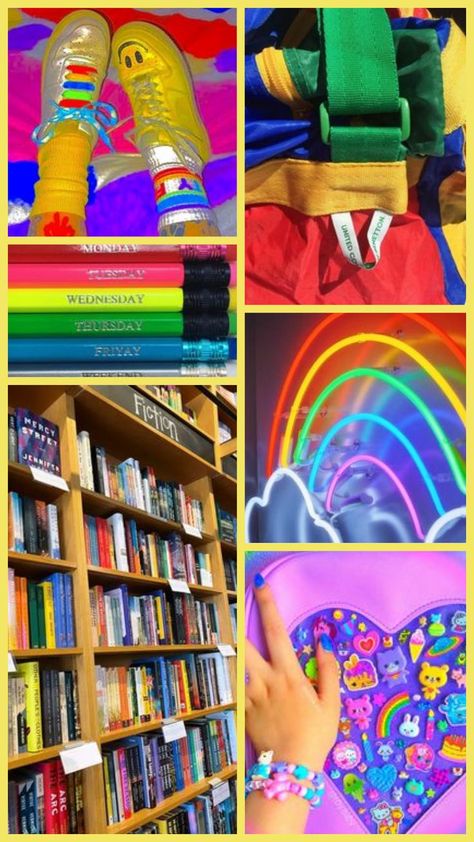 Colorful Academia Aesthetic, Vibrant Academia, Colorful Academia, Aesthetic Board, Academia Aesthetic, Art Aesthetic, Saturated Color, Color, Art