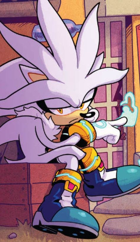 Silver The Hedgehog Wallpaper, Game Sonic, Sonic Heroes, Silver The Hedgehog, Sonic Funny, Sonic Fan Characters, Blue Hedgehog, Sonic Franchise, Hedgehog Art