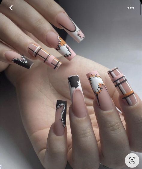 Unusual Nail Designs, Bridal Nails Designs, Spring Nail Ideas, Nail 2024, Retro Nails, Gel Nail Art Designs, Airbrush Nails, Spring Nail Designs, Stylish Nails Designs