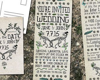 Dinosaur Wedding Premade customizable wedding Invitation Jurassic Park Wedding Invitations, Dinosaur Wedding Invitations, Prehistoric Wedding, Dinosaur Wedding Theme, Jurassic Wedding, Dino Wedding, Park Wedding Invitations, Boho Wedding Invites, Save The Date Boho