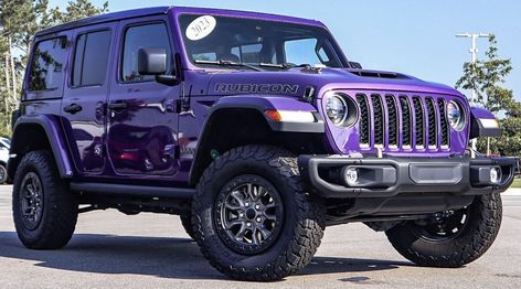 Jeep Wrangler Unlimited JL Rubicon 392 Reign Purple Special Edition Jeep Wrangler 392, Wrangler Rubicon, Jeep Wrangler Rubicon, Wrangler Unlimited, Jeep Wrangler Unlimited, Jeep Wrangler, Reign, Jeep, Purple