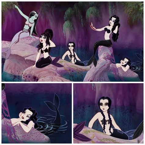 Goth Icon, Gothic Mermaid, Goth Memes, Mermaid Moon, Nightmare Before Christmas Wallpaper, W.i.t.c.h Aesthetic, Female Vampire, Mermaid Lagoon, Zombie Girl