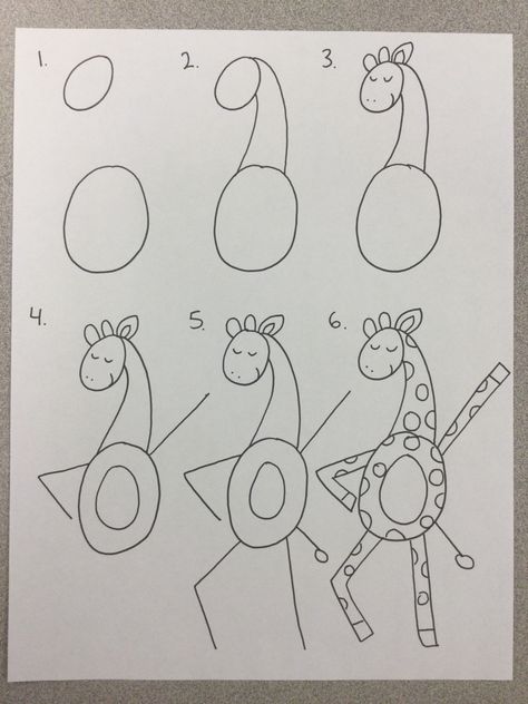 A step by step guide I created to draw Gerald the giraffe from the story Giraffes Can’t Dance by Giles Andreae and Guy Parker-Rees Giraffe Art For Kids, How To Draw A Giraffe, Dancing Giraffe Craft, Giraffes Cant Dance Bulletin Board, Giraffes Can't Dance Activities Preschool, Giraffe's Can't Dance Activities, Giraffes Can’t Dance Craft, Giraffes Can't Dance Activities, Drawing Giraffe