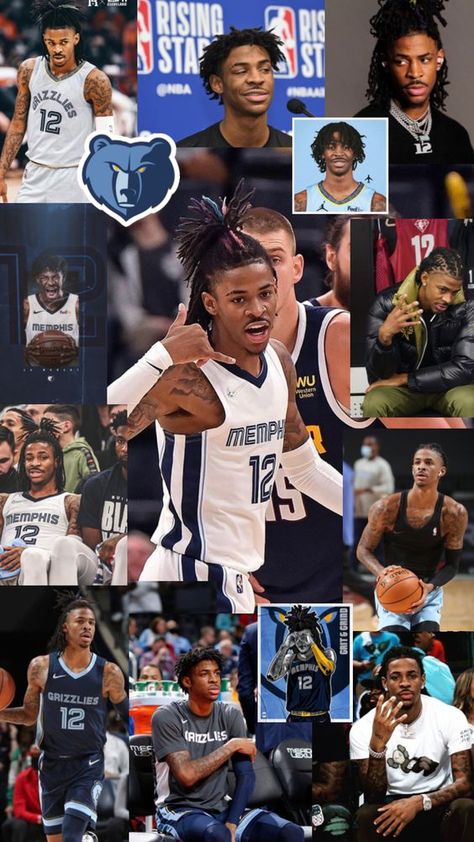 Fifa Players, Basketball Boyfriend, Ja Morant Style, Basketball Wallpapers, Basketball Background, Stencil Outline, Cute Dreads, Basketball Players Nba, Basketball Videos