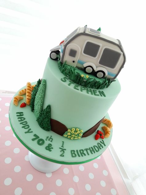 Caravan Cake, Themed Birthday Cakes, Caravan, Birthday Cake, Cake, Birthday