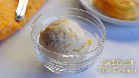 Jackfruit ice cream recipe, Chakka ice cream | Sandhya's recipes Jackfruit Dessert Recipes, Jackfruit Ice Cream, Ripe Jackfruit, Jackfruit Recipes, Ice Cream Scooper, Milk Ice Cream, Cold Cream, Ice Cream Recipe, Make Ice Cream