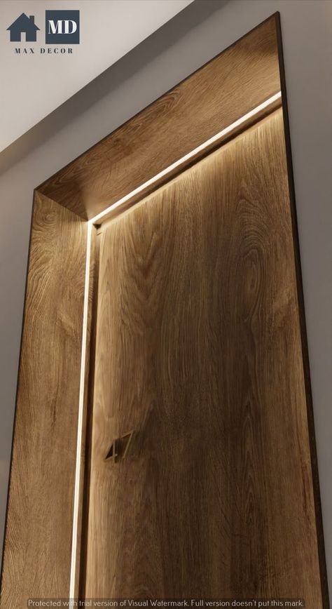 Unique Interior Door Ideas, Elevator Door Design, Hotel Doors Design, Door Design Ideas, Modern Doors, Home Door Design, Hotel Door, Doors Interior Modern, Hallway Designs