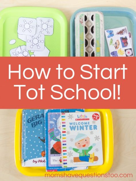 How to Start Tot School. Fun activities for toddlers. Posting has links to many sites for toy school ideas. School Fun Activities, School Mom, Fun Activities For Toddlers, Toddler Education, Toddler School, Teaching Toddlers, Tot School, Activities For Toddlers, Preschool At Home