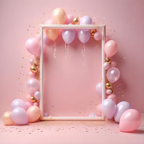 Birthday Photo Shoot Background, Birthday Background Hd Images, Happy Birthday Background For Editing, Birthday Background Aesthetic, Back Fotos, Studio Background Ideas, Birthday Background Design, Retouching Photoshop, Happy Birthday Frame