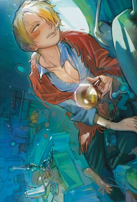 ▻ HBD ★ #OnePiece One Piece Gear 5, Sanji Vinsmoke, The Pirate King, Cartoon Boy, One Piece Images, One Piece Anime, Cutie Patootie, League Of Legends, Mood Pics