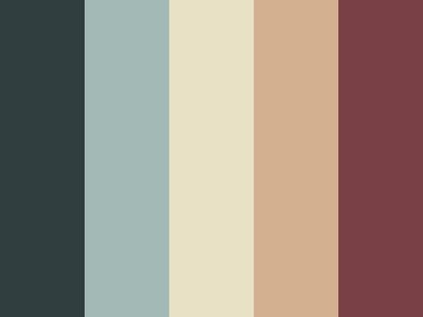 Nautical Color Palette, Range Murata, Flat Color Palette, Vintage Colour Palette, Color Design Inspiration, Cool Color Palette, Hex Color Palette, Color Palette Challenge, Color Schemes Colour Palettes