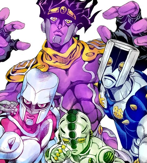 Jojo's Bizarre Adventure Stands, Jojo Stands, Hirohiko Araki, Diamond Is Unbreakable, Jojo's Adventure, Jojo Art, Adventure Anime, Jojo Parts, Jojo's Bizarre Adventure Anime