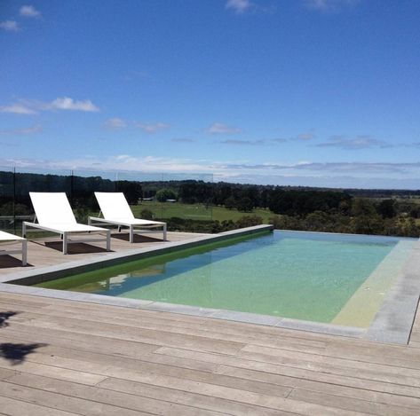 Silvertop Ash Decking, Wood Pool Deck, Grey Deck, Silver Ash, Hamptons Modern, Timber Deck, Cute N Country, Wood Deck, Pool Decks