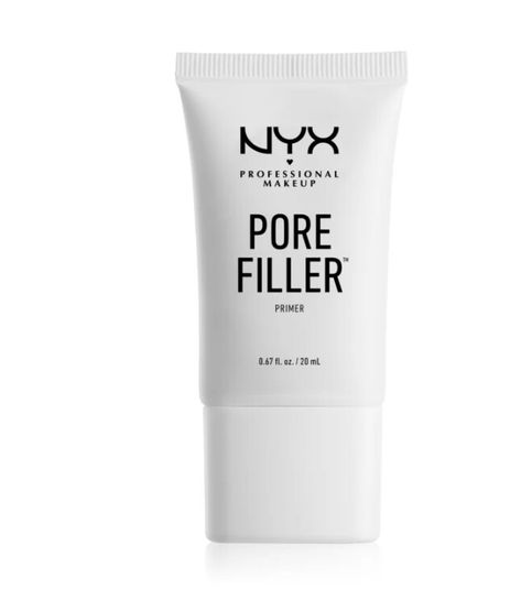 Nyx Pore Filler, Pore Filler Primer, Filler Face, Pore Filler, Smooth Makeup, Face Fillers, Nose Pores, Uneven Skin Texture, Matte Makeup