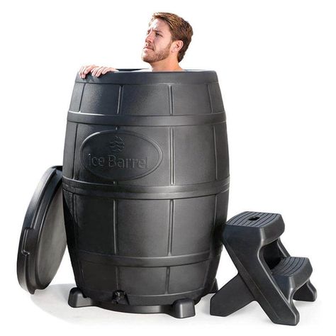 Ice Barrel Ice Bathtub Ice Barrel, Ice Bath Tub, Inflatable Bathtub, Portable Bathtub, Amazing Tools, Cold Plunge, Sauna Accessories, Ice Bath, Ice Baths