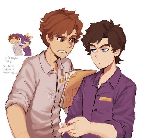 William Afton, An Anime, Books Wattpad, Wattpad, Books, Hair, Anime, Blue, White