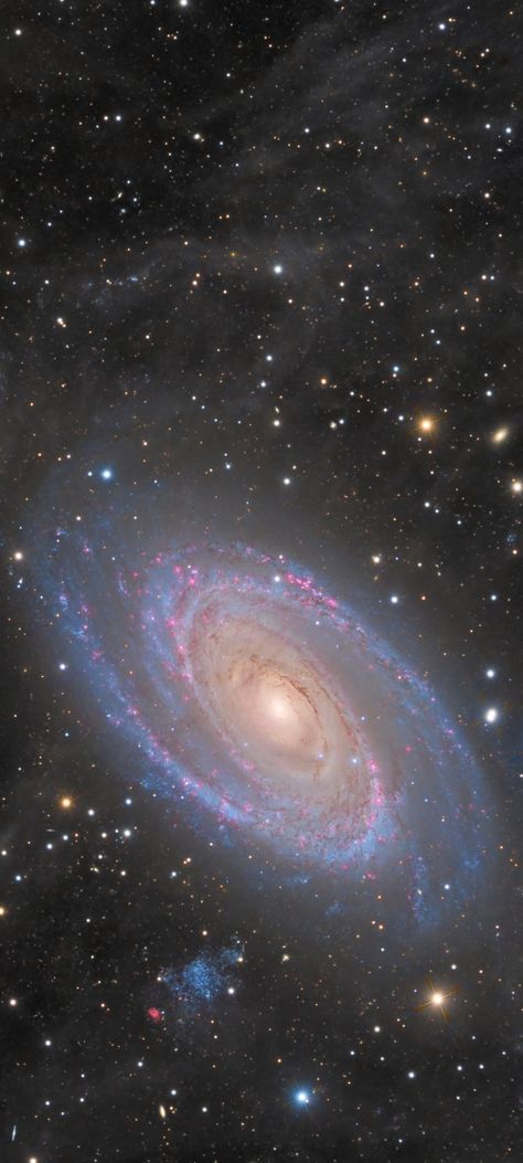 M-81 Bodes Galaxy with Ha streams by: Brian M. Cropped mobile wallpaper 1080x2400 Cosmic Wallpaper, Space 4k, Space Things, Space Phone Wallpaper, Awesome Wallpapers, Space Wallpaper, Space Gallery, Aesthetic Space, Iphone Photo App