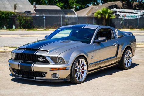 For Sale: 2008 Ford Mustang Shelby GT500 Super Snake (725 HP, supercharged 5.4L V8, 6-speed, 1200 miles) Ford Mustang Shelby Gt500 Super Snake, Ford Mustang Super Snake, 2008 Mustang Gt, Automotive Aesthetic, Mustang Super Snake, Shelby Gt500 Super Snake, New Tesla Roadster, 1979 Ford Mustang, 2008 Ford Mustang