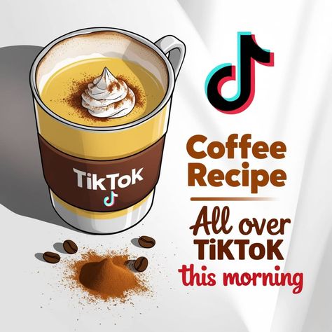 Viral Coffee Recipe That Is All Over TikTok This Morning Mocha Recipes, Coffee Smoothie Recipes, Specialty Coffee Drinks, Fresh Coffee Beans, Nitro Cold Brew, International Coffee, Coffee Talk, Milk Alternatives, Spiced Coffee