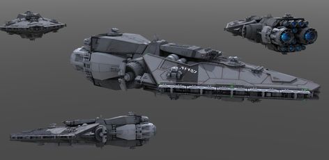 Stormcloud's Star Wars Ships - Page 4 — Scifi-Meshes.com Star Wars Ships Design, Cool Science, Space Engineers, Sci Fi Spaceships, Star Wars Spaceships, Space Ship Concept Art, Starship Concept, Capital Ship, Space Battleship