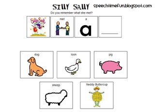 Speech Time Fun: Silly Sally Articulation and Sequencing Activities Preschool Letter S, Speech And Language Activities, Speech And Language Therapy, My Favorite Books, Sequencing Activities, Teaching Time, Preschool Literacy, Author Studies, So Silly