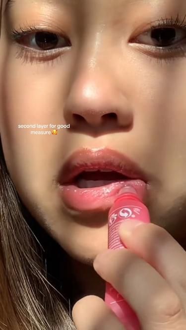 LANEIGE Lip Glowy Balm Your Glossier and Summer Fridays Essential! Lip Glowy Balm Laneige, Sephora Stuff, Laneige Lip Balm, Butter Packaging, Laneige Lip Glowy Balm, Glossier Lip, Lip Glowy Balm, Glossier Lip Balm, Skincare Solutions