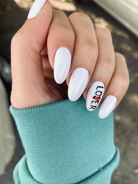 Loser Lover Nails, Loser Nails, Lover Loser, Mens Nails, Nail Designs, Make Up, Nail Art, Nails, Halloween