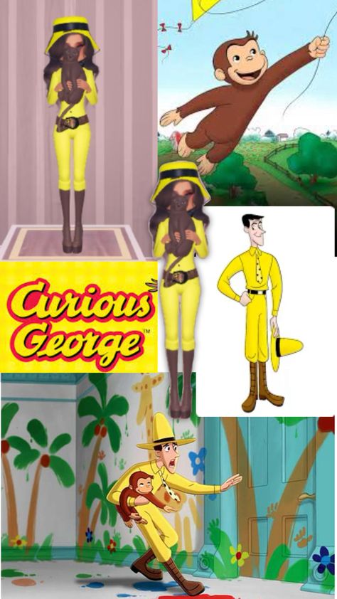 Man In The Yellow Hat, Forest Dress, Yellow Hat, Curious George, 1st Place, Rain Forest, Dress To Impress, Forest, Yellow