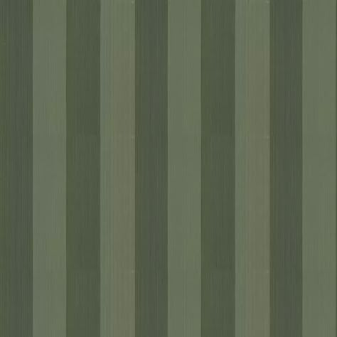 A broad stripe dragged paint effect wallcovering. Stripe width is 13cm. Shown here in shades of dark and light green. Other colourways are available. Free pattern match.