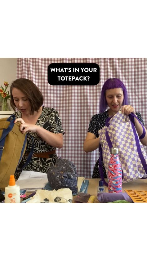 Find out how many things you can fit in our Totepack sewing pattern! Capacious Bag, Sew Over It, Over It, Fit In, How Many, Sewing Pattern, Carry On, Sewing Patterns, Wonder