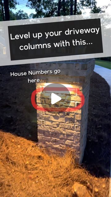 Builder Brigade on Instagram: "✅The Ultimate Home Building Checklist on my site #BuilderBrigade ✅ ✅ Add electrical wiring to the driveway so you can light up the columns. Don’t forget to put some conduit under the concrete so you can fish the wire to the other side without having to dig under the driveway. Would you want illuminated columns like this on your driveway? #BuilderBrigade #homebuildingtips #homebuilding #customHome #newhome #newhomeconstruction #homedesign #homeinterior #homeinspiration #homesofinstagram #homeinspo #customhomes #housetour #newconstruction #newconstructionhomes #homeplans #farmhouse #modernfarmhouse #construction #buildingahouse #realestatetips #drivewaycolumns #drivewaydesign #drivewaylighting #outdoorlighting" Home Building Checklist, Builder Brigade, Driveway Lighting, Driveway Entrance, Driveway Design, Home Building Tips, Can Light, Home Building, New Home Construction