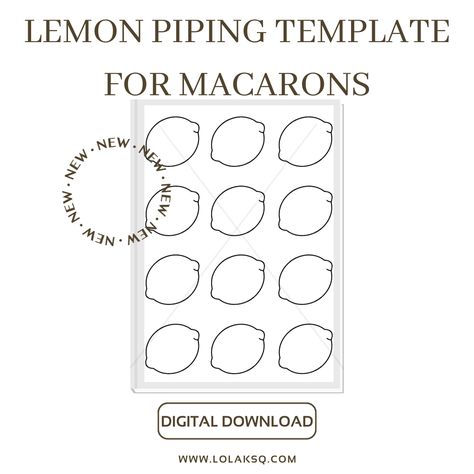 Use this template for uniform macarons every time! Macaron Piping, Piping Templates, Macaron Template, Free In French, Printing Paper, Valentine Treats, Templates Printable Free, Printed Paper, Template Printable