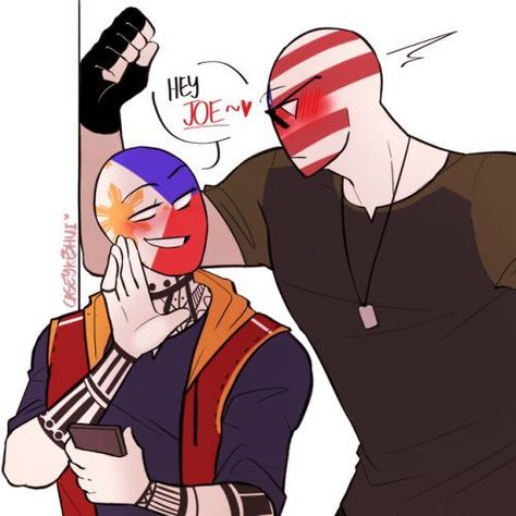 COUNTRYHUMANS GALLERY 3 - Philippines x America comic - Wattpad Casey Keshui, Philippines X America, Country Humans Philippines Ships, Countryhumans Ships, Human Country, Black Hat X Dr Flug, Human Flag, Filipino Memes, Country Jokes