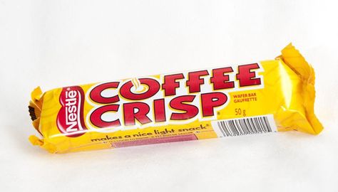 Canada Rocks - Coffee Crisp makes a nice light snack! Description from pinterest.com. I searched for this on bing.com/images Canadian Foods, Canadian Snacks, Coffee Crisp, Canadian Cuisine, Canada Food, Jaffa Cake, Canada Eh, Candy Companies, Culinary Travel