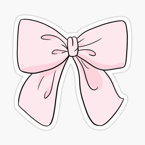 Pink Stickers for Sale | Redbubble Pink Bow Sticker, Stickers Rosas, Stickers Rosa, Pink Aesthetic Stickers, Senior Stickers, Material Moodboard, Bow Sticker, Senior Jackets, Pink Stickers