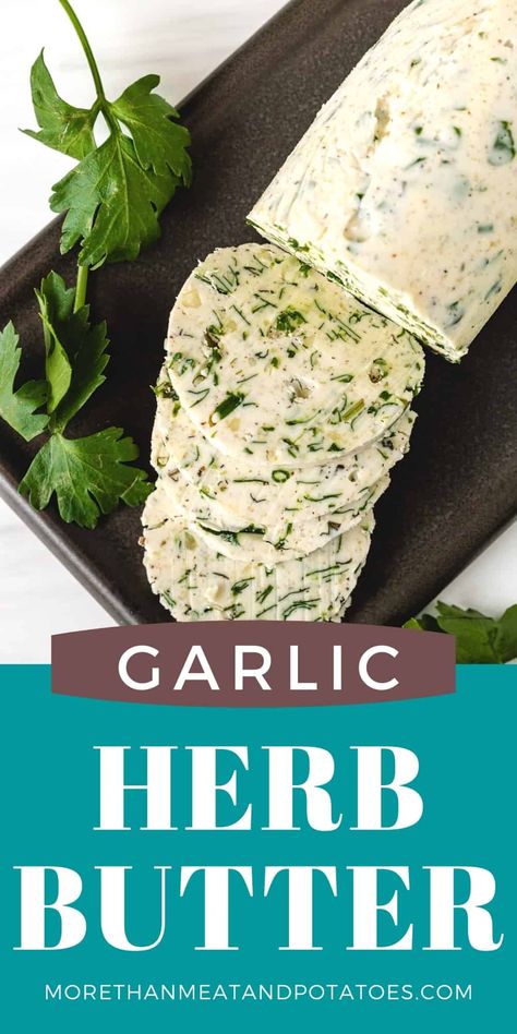 Our Garlic Herb Butter is loaded with tons of fresh herbs and minced garlic. It's a cinch to make, and goes great on steak, chicken, pork, seafood, or your favorite toast. Herb Butter Recipe, Thriving Home, Garlic Herb Butter, Herb Butter, Garlic Herb, Low Carb Keto Recipes, Butter Recipe, Freezer Meals, Fresh Herbs