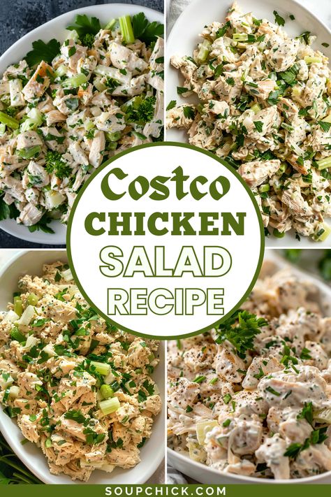 Costco Chicken Salad Recipe Costco Chicken Salad Recipe, Montreal Seasoning Recipe, Costco Chicken Salad, Seafood Pasta Salad Recipe, Salad At Home, Salad Meals, Best Chicken Salad Recipe, Costco Rotisserie Chicken, Costco Chicken