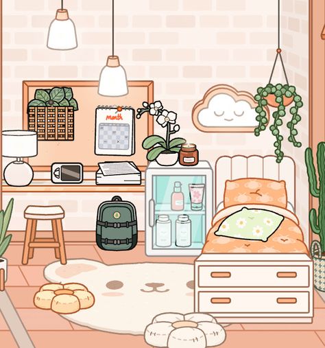 Aesthetic Toca Boca Living Room Ideas, Teen Toca Boca Room, Tocaboca Living Room, Aesthetic Toca Boca Room Ideas, Toka Boka World Room, Toca Rooms Ideas, Cute Toca Boca Room Ideas, Toca Room Ideas, Toca Boca House Ideas Aesthetic